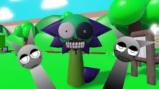 How to Get BADGE - Sprunki 1996 Horror Gray - 3D SPRUNKI RP AND ANIMATIONS