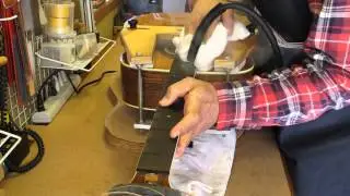 YAMAHA FG-450 Removing Neck from Body - Part of Neck Reset Process