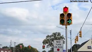 Dog House Traffic Lights & Left Turn Arrow Signals | 10 Mile Rd & Southfield