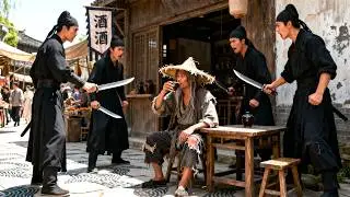 任人踹罵的邋遢乞丐，竟是隱世劍神！💥 中國電視劇 | KungFu