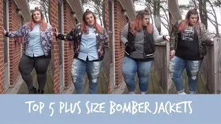 Top 5 Plus Size Bomber Jackets