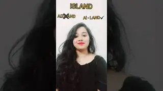 How to pronounce : ISLAND | correct  Pronunciation of words|Vocabulary #shorts #spokenenglish