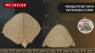 Dome Shape Mosquito Net with Detachable Floor
