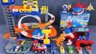 9-minute unboxing experience: cool Paw Patrol rescue and shark track car series ASMR | Review Toys