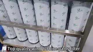 High filtration precision wind turbine hydraulic lube filter element for envision wind turbine