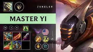 Мастер Йи в лесу против Гвен - патч NA Master 26.03
