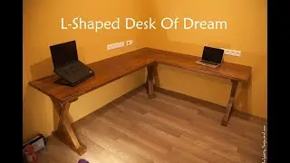 L-shaped desk of dream! #rocklerdeskchallenge | Угловой стол мечты!