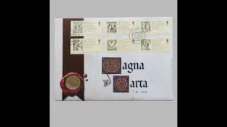 2015 Magna Carta 800th Anniversary &pound;2 Pounds Coin Cover - Royal Mail First Day Cover UK