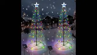 Bstge Solar Christmas Lights