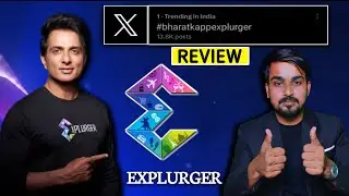 Explurger App Review 🔥 | भारत का अपना Social Media App | #BharatKaExplurger Trending Now!