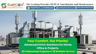❄️ SAIFCON HVAC Solutions 🔧 Home, Office & Industrial Projects | Reliable Installation & Maintenance