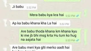 Girlfriend baby funny WhatsApp chat