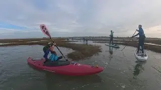 Kayaking Mersea Island Strood Crossing