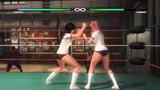 DEAD OR ALIVE 5 Last Round School girls gym fights