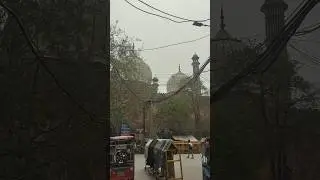 Serene Isha at Delhi Jama Masjid:A Divine Experience of Azan #islam #trendingvideo #Azan #muslimpost