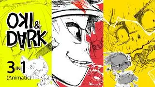 Absolute Chaos: (3 Episodes Compilation) 🪄🐑🐱 | Oki & Dark — Animatic
