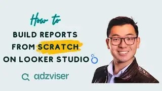 How to build reports from scratch on Looker Studio | Marketing Analytics | Facebook Ads Reports