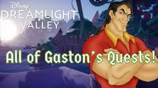 Every Gaston Quest in Disney Dreamlight Valley!