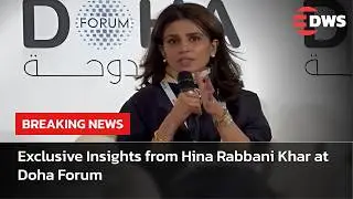 EXCLUSIVE NEWS: Hina Rabbani Khar Reveals Pakistan&rsquo;s Bold Diplomacy Plans Today | DWS News | AC14
