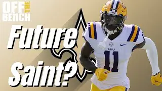 Mel Kiper Mock Draft | Saints Taking Former LSU Star WR In First Round?!?!