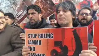 Stop humiliating people, stop bulldozer policy, PDP stages protest in Srinagar | AMC