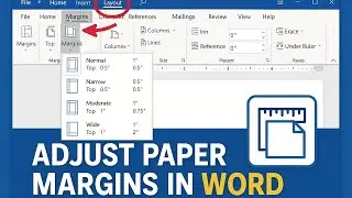 How to Adjust Paper Margins in Microsoft Word | Step-by-Step Tutorial
