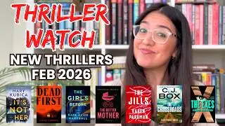Upcoming&nbsp;Thriller&nbsp;Books&nbsp;for&nbsp;February&nbsp;2026&nbsp;| Plus Thriller&nbsp;Author Events & Movies