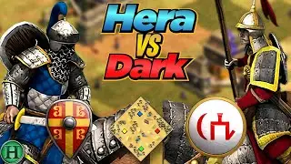Byzantines vs Tatars | 1v1 Arabia | vs Dark | AoE2