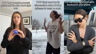 POV: That One Boy In School Who Refuses To Wear a Coat | New* Juliette - Kristina - Sydney & Others