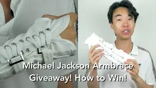 CLOSED - Michael Jackson Armbrace Giveaway! How to win this awesome MJ accessory!