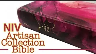 NIV Artisan Collection Bible Review Pink Cloth Over Board