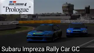 Gran Turismo 4 Prologue Arcade Races - Subaru Impreza Rally Car GC Gameplay
