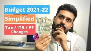 Budget 2021 | Big Changes For Salaried Man In Tax, ITR | Tax On PF Interest | 2x TDS Penalty | Hindi