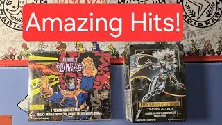 Upper Deck Marvel Infinity Wars Hobby box & Marvel Masterpiece 92 platinum blaster, Amazing Hits! 🔥🔥