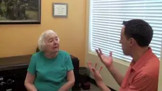 94 Year Old Gets Chiropractic