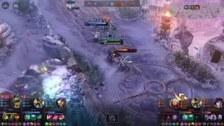 Idris abilities chained - Chakram(B), Shroudstep(A), Shimmer Strike (ULTIMATE) - Vainglory