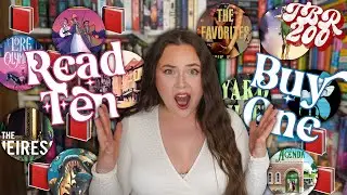 reading 10 BOOKS so i can BUY ONE 📚 🏁 TBR200 ep3