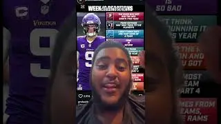Weekly Wednesday reactions  #nfl #nfldiscussion #nfltalk ￼