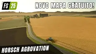 NEWS!!! Voc&ecirc; est&aacute; Pronto para o NOVO mapa Horsch AgroVation no Farming Simulator 25