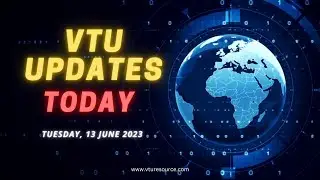 VTU Updates Today - 13 June 2023