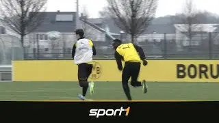 Tor und Tunnel! Usain Bolt zockt bei Borussia Dortmund auf | SPORT1