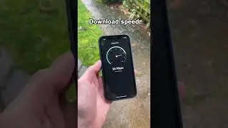 Насколько хорошо Starlink работает под проливным дождём? ☔️ Давайте узнаем! #starlink #speedtest ...