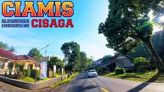 Perjalanan Ciamis ke Cisaga Sebelum Ke Kota Banjar│4K