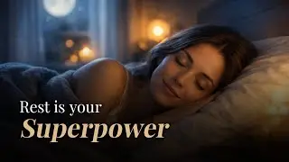 Rest Is Your Superpower | Soft Night Affirmations for Deep Sleep
