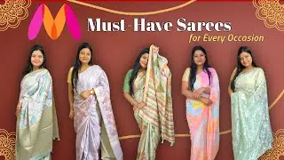 Libas Saree Collection from Myntra 😍| Timeless Silk, Cotton & Georgette for Every Occasion@myntra
