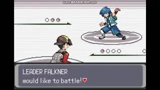 Lets play Pokemon Heart & Soul part 1-Gym leader Falkner