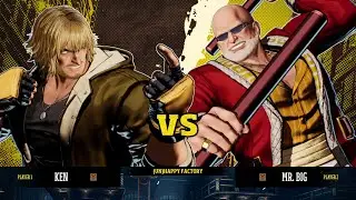FATAL FURY City of the Wolves – Ken Masters VS Mr. Big