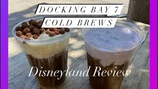 Docking Bay 7 Cold Brew Black Caf w/ Taro Topper & Cold Brew Black Caf