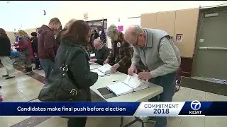 Candidates talk key issues in final weekend before election