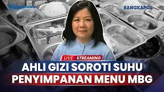 🔴Dr Tan Shot Yen Sindir Food Safety MBG di Hadapan DPR, Soroti Soal Suhu Makanan